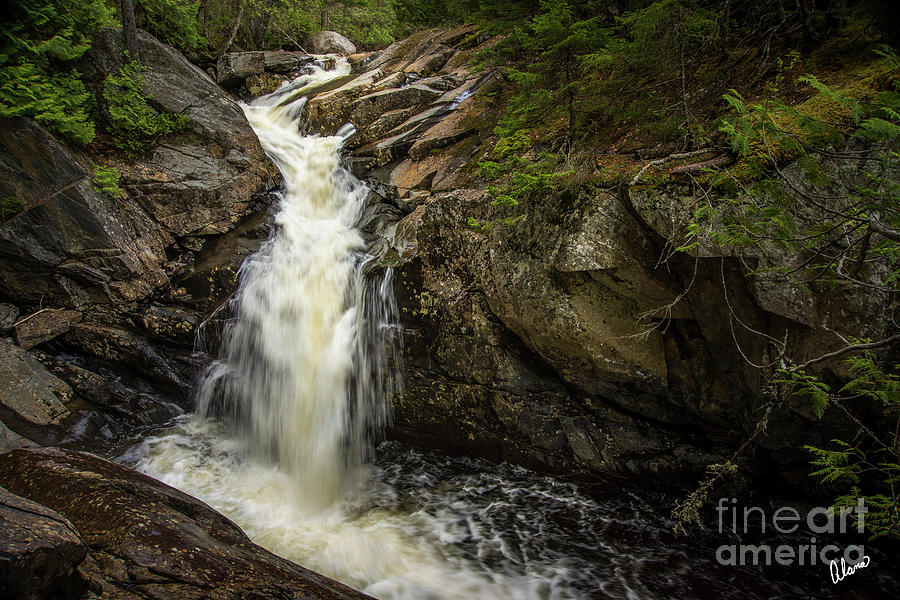 Waterfall Rangeley III Photograph by Alana Ranney