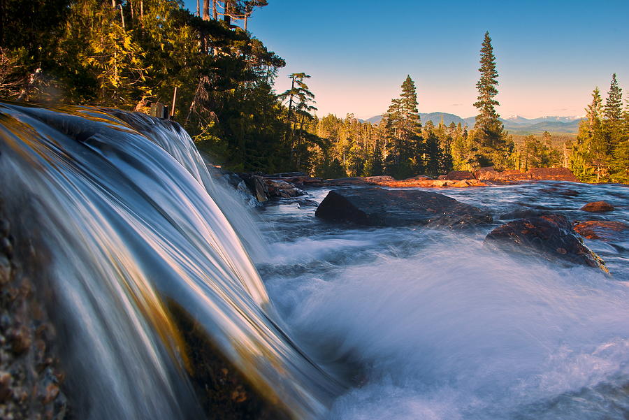 Waterfall Reflections Photograph by Carlos Rojas - Pixels