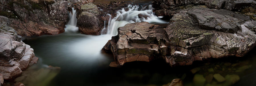 Waterfalls And Red Granite Boulders Photograph by Jeremy Walker