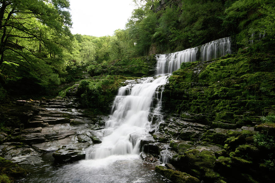 Waterfalls, Brecon Beacons National Park Photograph by Richard Collins