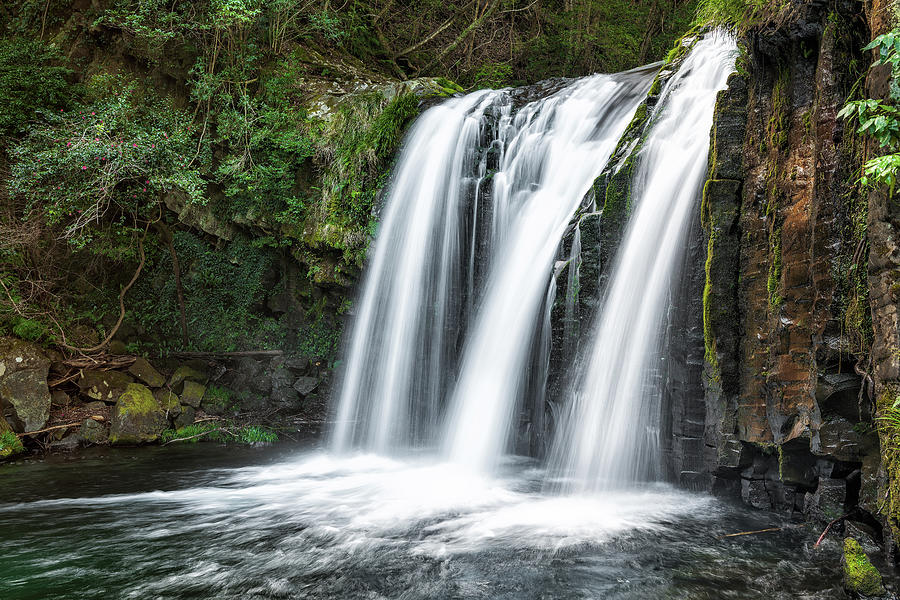 Waterfalls In Izu Photograph by Agustin Rafael C. Reyes