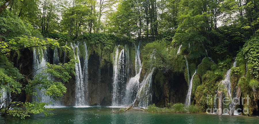 Waterfalls, Photo Photograph by European School