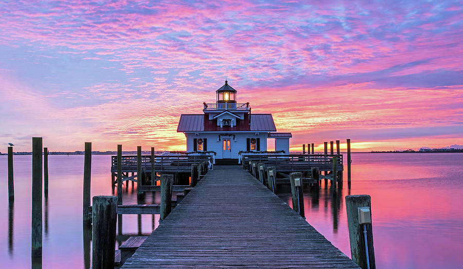 Waterfront In Manteo Photograph by Jamie Pattison