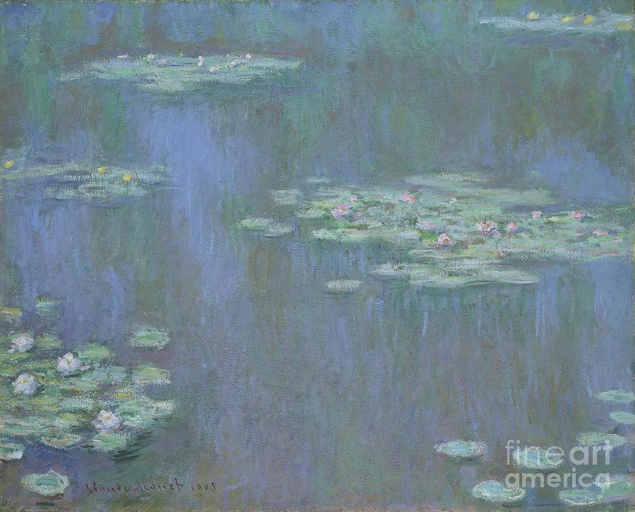 Waterlilies, 1905 Drawing by Heritage Images