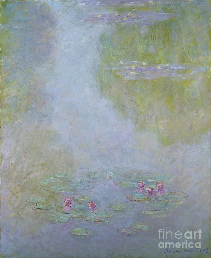 Waterlilies, 1908 Drawing by Heritage Images