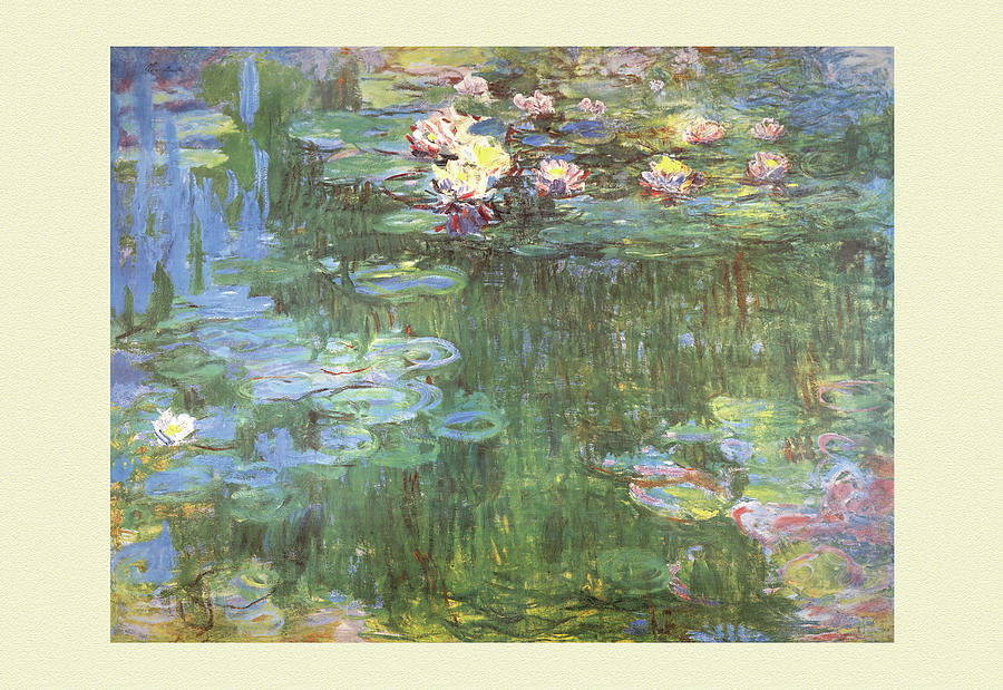 Waterlilies, 1918 Painting by Claude Monet