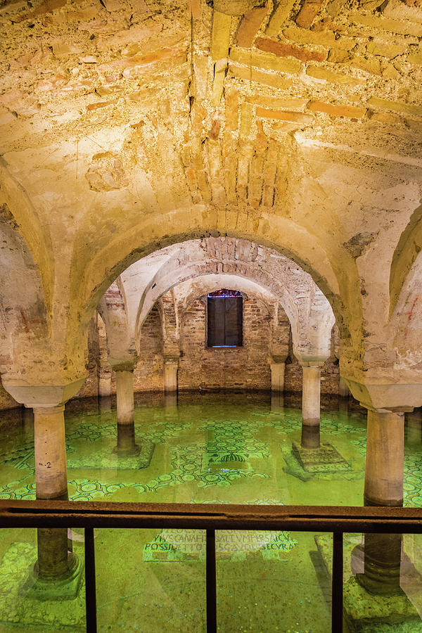 Waterlogged Crypt  Below Sea Level Photograph by Vivida Photo PC