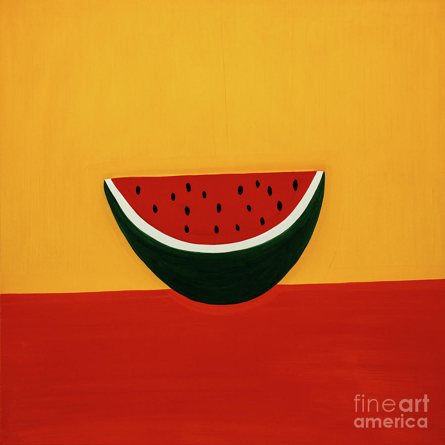 Watermelon Painting by Cristina Rodriguez