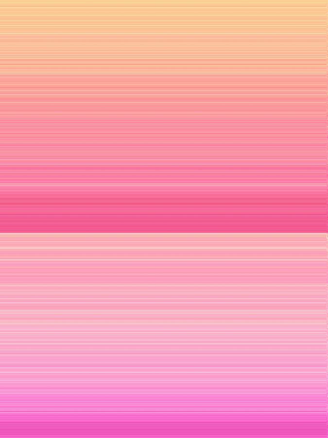 Watermelon Sunrise Stripes Digital Art by Itsonlythemoon