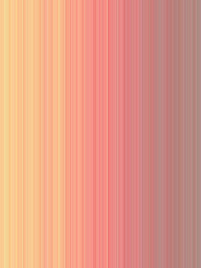 Sunrise Stripes in Pink Yellow Digital Art by Itsonlythemoon