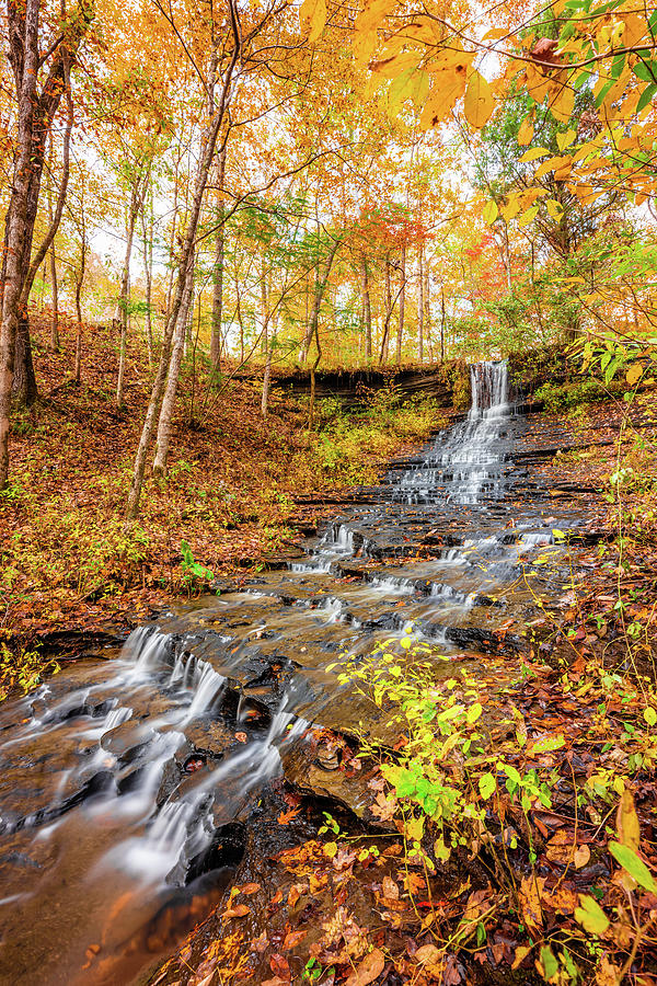 Waterfalls Of Fall Photograph