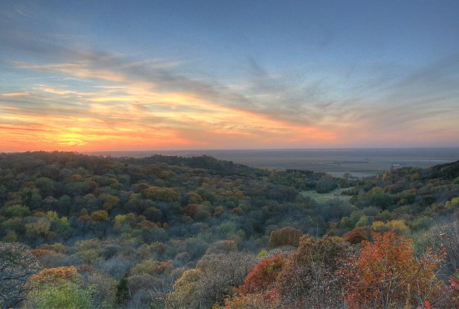 Waubonsie State Park In Loess Hills Photograph by J Laughlin