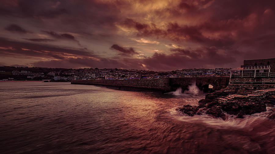 Wave at the Pier by Eddy Kinol Wave at the Pier by Eddy Kinol