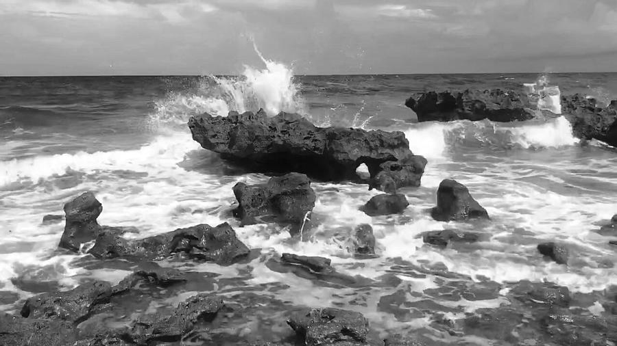 Wave Break Photograph by Vicki Lewis