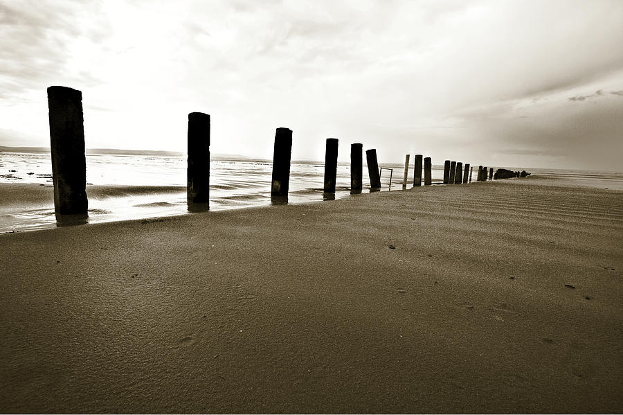 Wave Breakers On Norfolk Beach Photograph by Pch