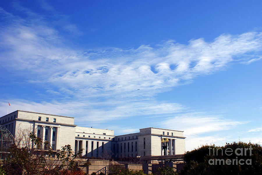 Wave Clouds In Washington Dc Photograph by Mark Williamson/science Photo Library