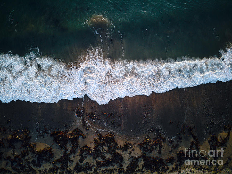 Wave Crest from Above  Photograph by Lidija Ivanek - SiLa