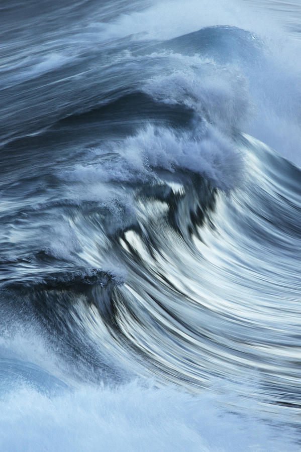 Wave Photograph by Ewen Charlton