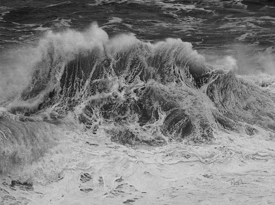 Wave party Photograph by Bill Posner