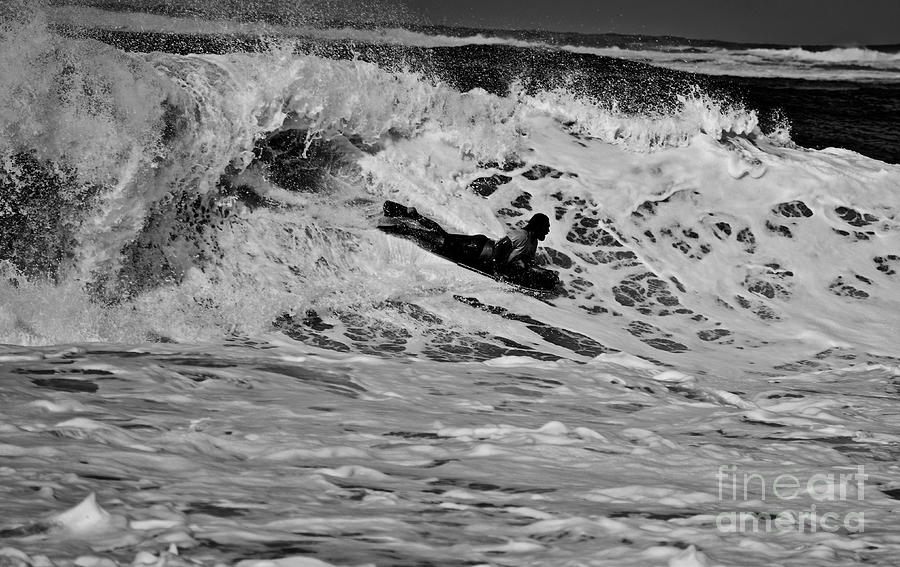 Wave Surfer Photograph by Debra Banks