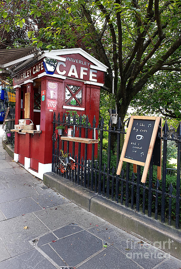 Waverley Cafe, Edinburgh Photograph by Yvonne Johnstone