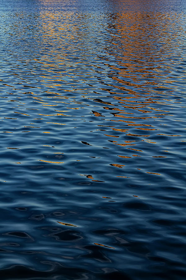 Waves and Reflections Photograph by Robert Ullmann
