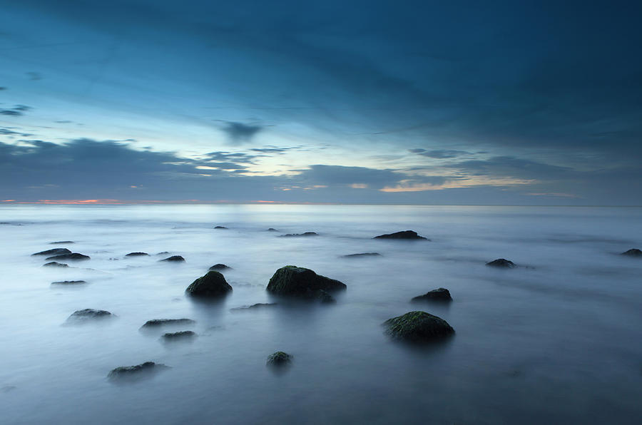 Waves Breaking On The Rocks Of A Photograph by Gaps Waves Breaking On The Rocks Of A Photograph by Gaps