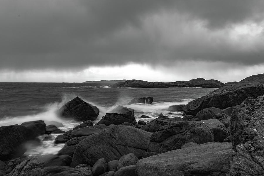 Waves hitting the rocks by Kai Mueller Waves hitting the rocks by Kai Mueller