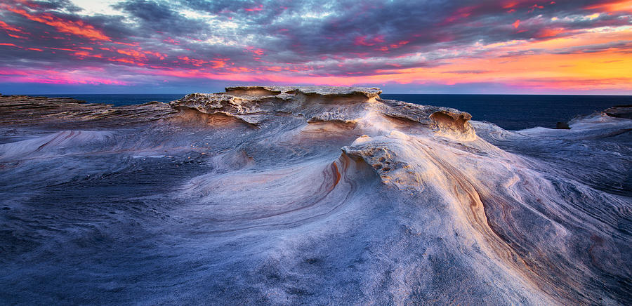 Waves Photograph by Joshua Zhang