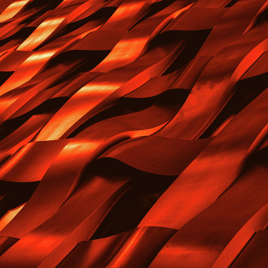 Abstract Photograph - Waves Of Passion. by Harry Verschelden