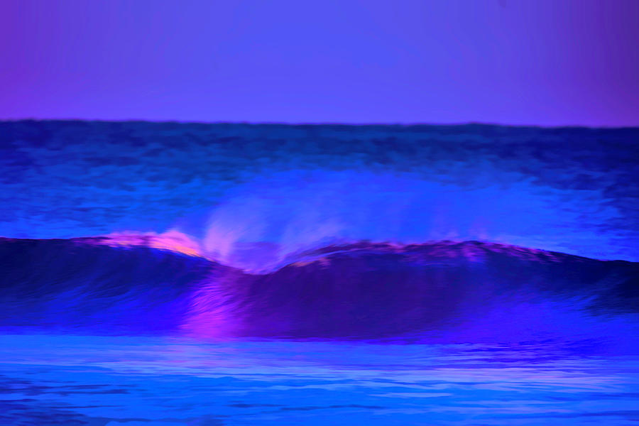 Waves of Pink Photograph by JoAnn Silva