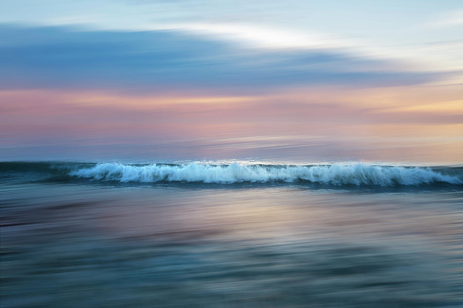 Waves of Soft Light Photograph by Debra and Dave Vanderlaan
