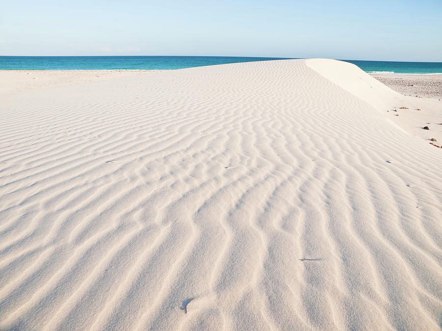 Waves Of White Sand Photograph by Helovi
