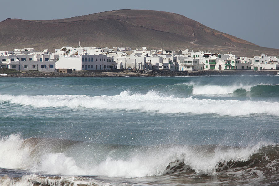 Waves On The Caleta Beach Photograph by Martial Colomb