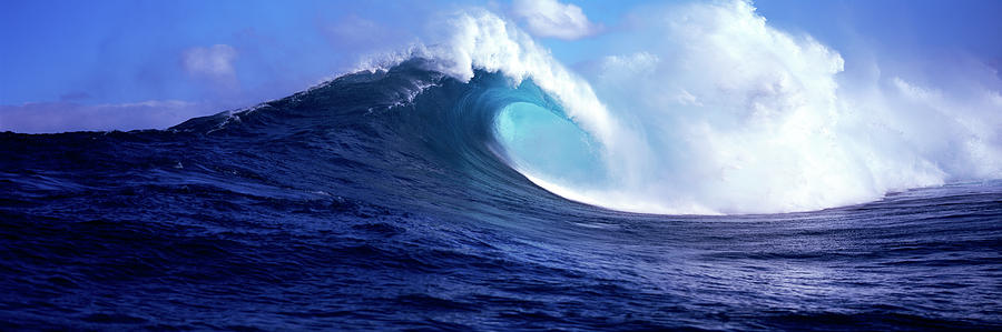 Waves Splashing In The Sea, Maui Photograph by Panoramic Images