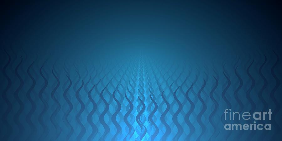 Wavy Lines Photograph by David Parker/science Photo Library