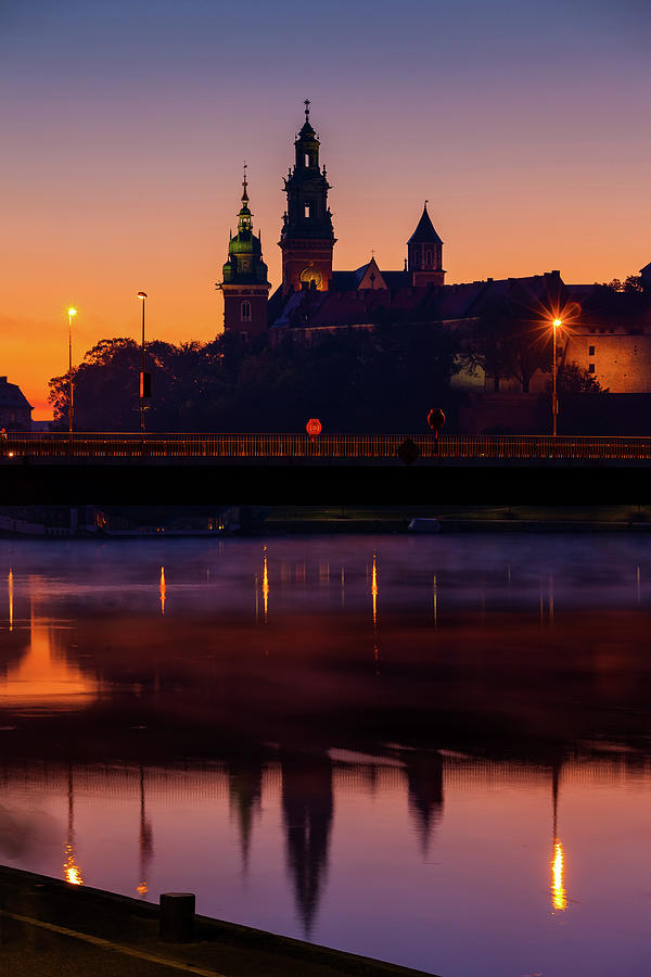 Wawel Castle And Cathedral In Krakow At Dawn Photograph by Artur Bogacki