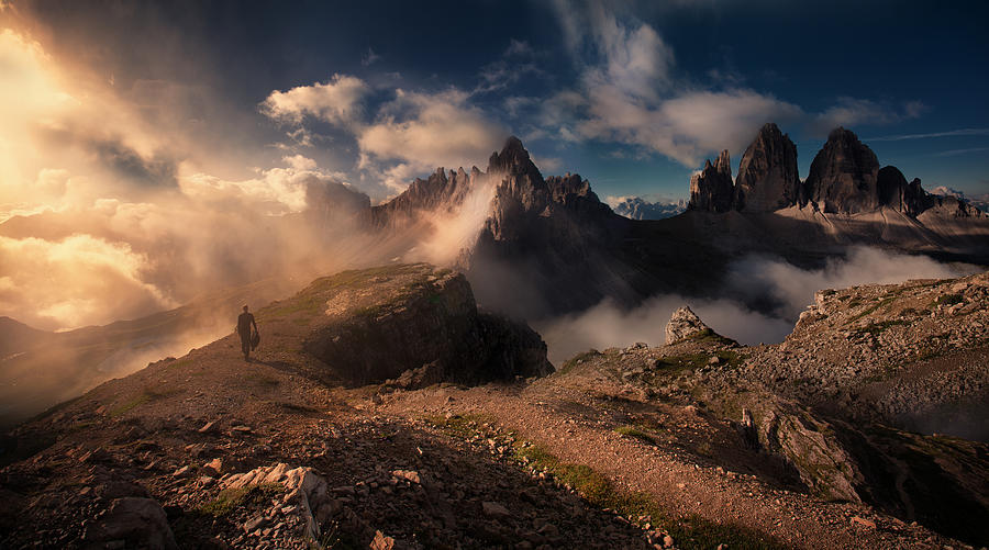 Mountain Photograph - Way... by Siarhei Mikhaliuk *