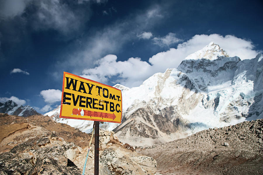 Way To Everest Base Camp Photograph by Hadynyah