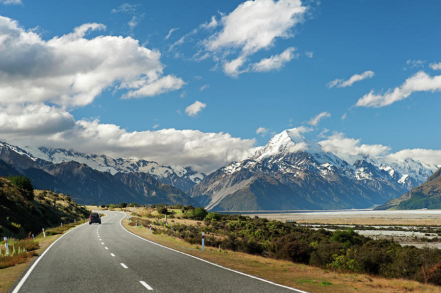 Way To Mt. Cook by Atomiczen