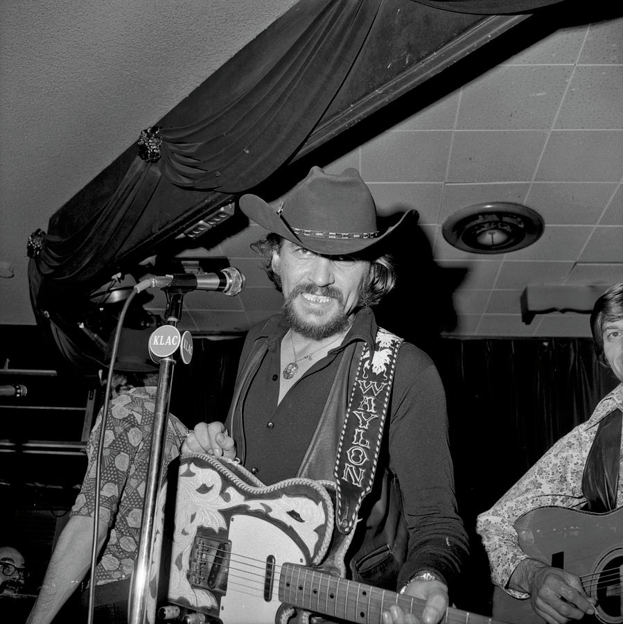 Waylon Jennings At The Palomino By Michael Ochs Archives