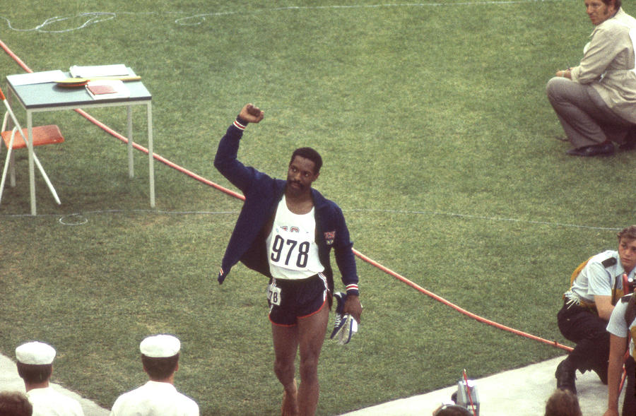 Wayne Collett At The 1972 Summer Olympics Photograph by John Dominis
