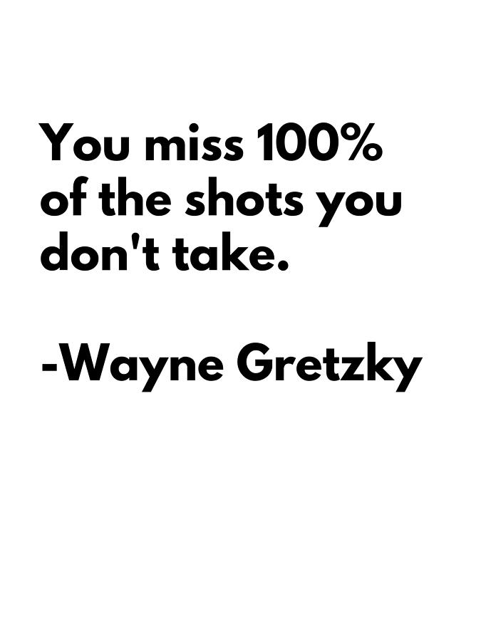 Wayne Gretzky Digital Art by Quotes Fine Art America