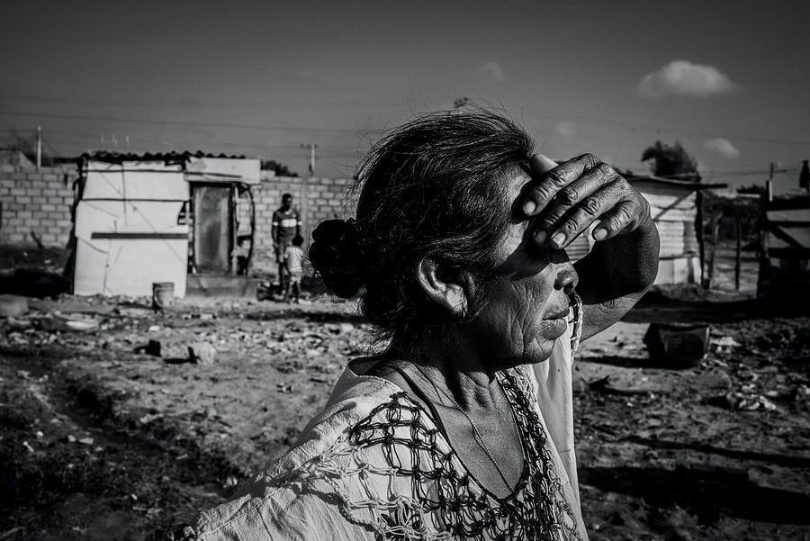 Portrait Photograph - Wayuu Woman by Gabriel Ramn