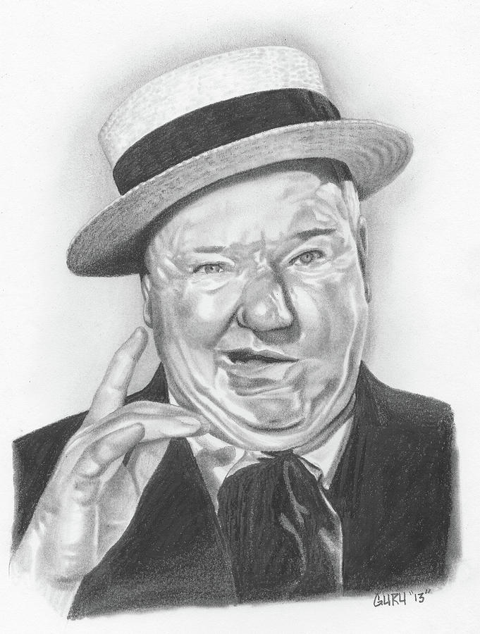 W.C. Fields Drawing by Lantz Fisk - Fine Art America