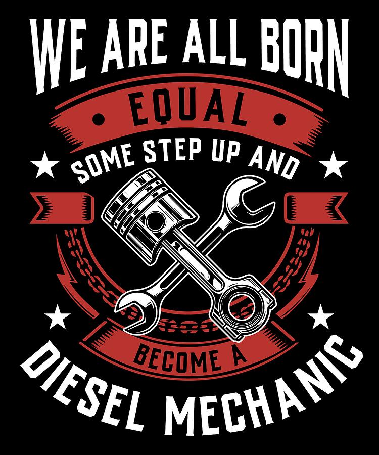 Diesel Mechanic Logo Design