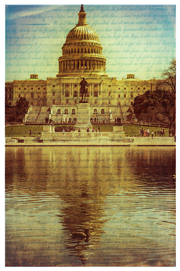Washington D.c. Photograph - We Hold These Truths... by Chris Lord