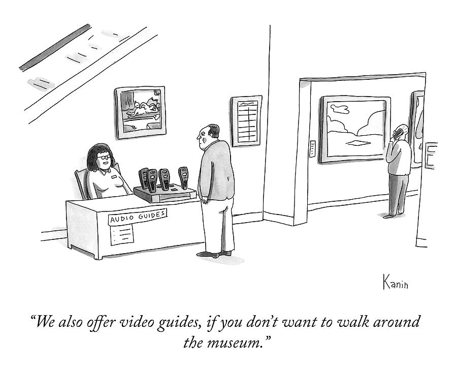 We Offer Video Guides Drawing by Zachary Kanin We Offer Video Guides Drawing by Zachary Kanin