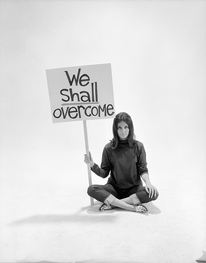 We Shall Overcome Photograph by Yale Joel