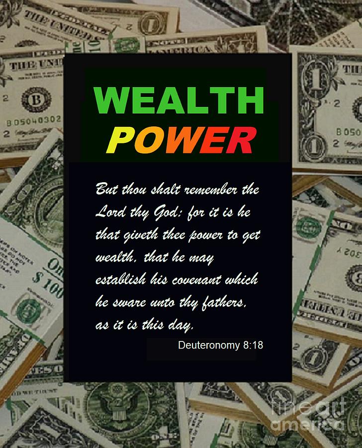 Wealth Power Painting by Philip Jones | Pixels